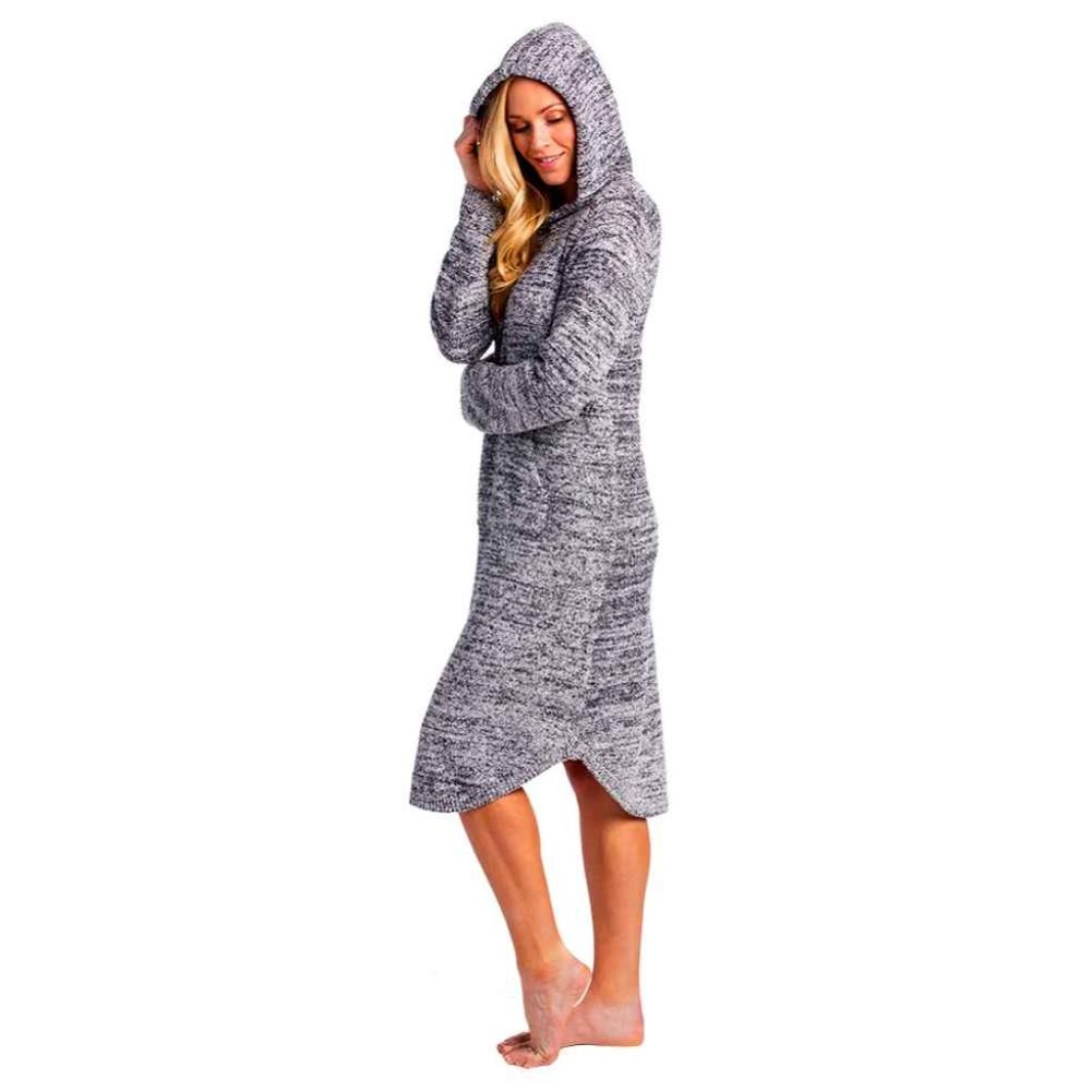NWT Softies 42" Marshmellow Hooded Lounger - XS - Heather Black